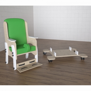 Стул для ребенка с ОВЗ стационарный с мобильной платформой «Адаптация» №4 - fgospostavki.ru - Белово