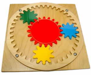 Тактильно-развивающая панель “Планетарный механизм” - fgospostavki.ru - Белово