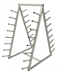 Стойка для бодибаров двусторонняя (32 бодибара) - fgospostavki.ru - Белово
