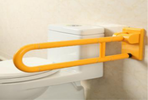 Поручень настенный откидной "Антибак" 600 миллиметров - fgospostavki.ru - Белово