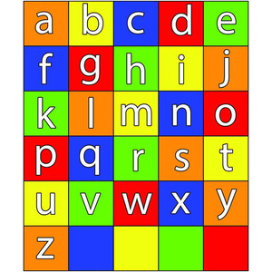 Тематическое поле-маршрутизатор «Английский алфавит» для мини-робота Bee-Bot/Blue-Bot - fgospostavki.ru - Белово