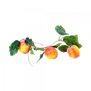 Ветка муляжей "Персики" - fgospostavki.ru - Белово