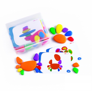 Радужные камешки. Набор с карточками заданий. - fgospostavki.ru - Белово