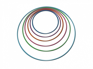 Обруч гимнастический стальной окрашенный (900 миллиметров, 850 грамм) - fgospostavki.ru - Белово