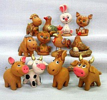 Набор домашних животных для сказкотерапии и песочной терапии - fgospostavki.ru - Белово