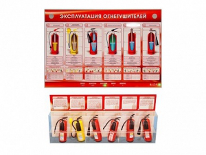 Электрифицированный стенд-тренажер "Эксплуатация огнетушителей" с разрезными агрегатами - fgospostavki.ru - Белово
