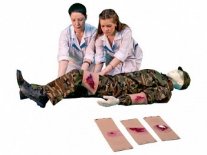 Тренажер-манекен взрослого пострадавшего "Виктор-2.01 В" для отработки навыков оттаскивания и транспортировки раненых - fgospostavki.ru - Белово