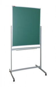 Доска аудиторная поворотная магнитная комбинированная полимерная (750*1000) - fgospostavki.ru - Белово