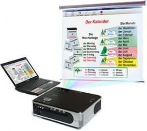 Диск с электронными плакатами, презентациями (электронный учебник) по немецкому языку 52 темы - fgospostavki.ru - Белово