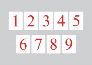 Магнитная математика Наталии Пятибратовой (Карточки с числами) - fgospostavki.ru - Белово