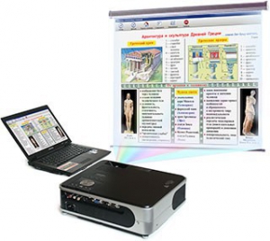 Диск с электронными плакатами, презентациями (электронный учебник) по мировой художественной культуре 106 тем - fgospostavki.ru - Белово