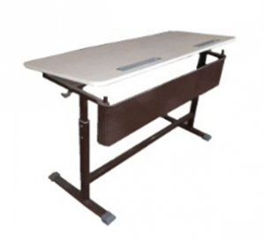 Стол ученический "Киташка - 2" двухместный регулируемый - fgospostavki.ru - Белово