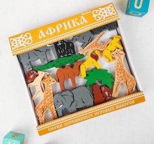 Конструктор "Африка", 35 элементов - fgospostavki.ru - Белово