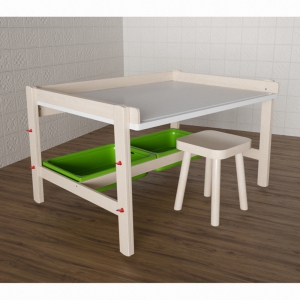 Стол растущий на регулируемых ножках «Снежок №1» - fgospostavki.ru - Белово