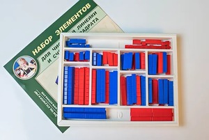 Набор элементов для числовой линейки и счетного квадрата - fgospostavki.ru - Белово