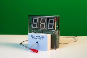Датчик влажности воздуха с независимой индикацией (гигрометр демонстрационный) - fgospostavki.ru - Белово