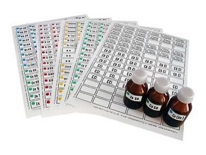 Набор этикеток самоклеющихся (лабораторный) - fgospostavki.ru - Белово