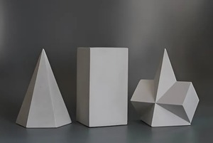 Набор гипсовых геометрических тел (15 штук) - fgospostavki.ru - Белово