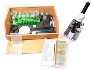 Биологическая микролаборатория с микропрепаратами и микроскопом - fgospostavki.ru - Белово