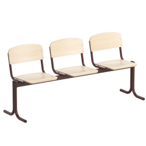 Блок стульев 3-х местный - fgospostavki.ru - Белово