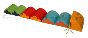 Игровой модуль-трансформер "Червяк" - fgospostavki.ru - Белово