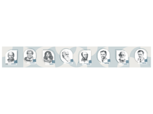 Стенд-лента "Выдающиеся ученые-биологи" - fgospostavki.ru - Белово