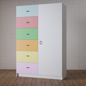 Шкаф «Яркие краски» - fgospostavki.ru - Белово