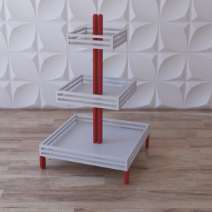 Стеллаж демонстрационный "Эйфелева башня" - fgospostavki.ru - Белово