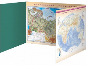Доска магнитно-маркерная, трехэлементная "Карта мира" (полноцветная) + комплект тематических магнитов - fgospostavki.ru - Белово