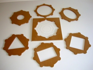 Набор "Шаблоны для рисования" (7 шаблонов) - fgospostavki.ru - Белово