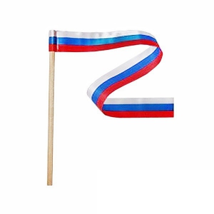 Лента Россия на деревянной палочке - fgospostavki.ru - Белово