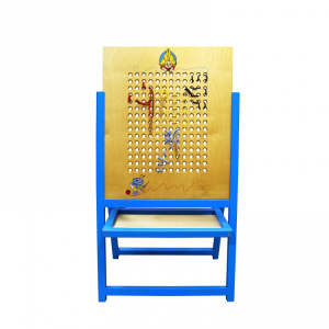 Тактильно-развивающая панель "Шнуровка вышивание" - fgospostavki.ru - Белово