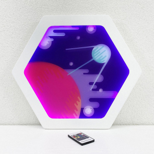 Декоративная тактильная панель с подсветкой - «Спутник» - fgospostavki.ru - Белово