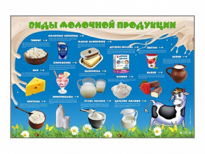 Электрифицированный стенд "Виды молочной продукции" - fgospostavki.ru - Белово
