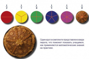 Учебно-игровой комплекс на магнитах "Доли круга" - fgospostavki.ru - Белово