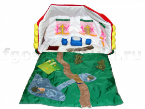 Домик кукольный (для ролевых игр) - fgospostavki.ru - Белово