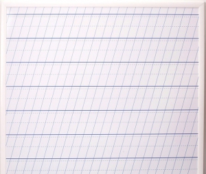 Магнитно-маркерная доска "Линейка" (86 см х 75 см) - fgospostavki.ru - Белово