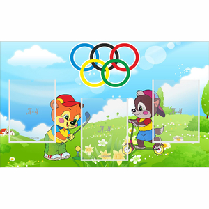 Стенд "Спортивный уголок" с 3 карманами - fgospostavki.ru - Белово