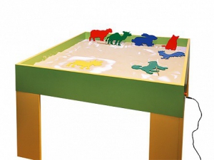 Электрифицированный световой стол "Песочница" с комплектом шаблонов для рисования - fgospostavki.ru - Белово