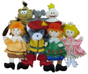 Набор перчаточных кукол "Кот в сапогах" - fgospostavki.ru - Белово