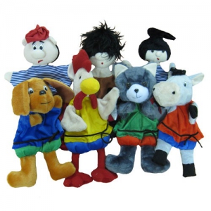 Набор перчаточных кукол "Бременские музыканты" - fgospostavki.ru - Белово