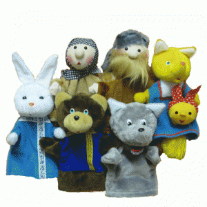 Набор перчаточных кукол "Колобок" - fgospostavki.ru - Белово