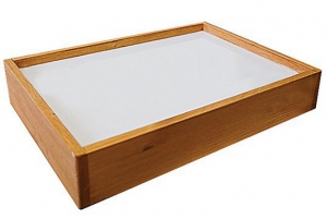 Мини планшет для рисования песком из дерева с цветной подсветкой - fgospostavki.ru - Белово