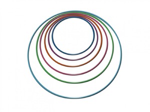 Обруч гимнастический стальной (1000 миллиметров, 950 грамм)  - fgospostavki.ru - Белово