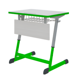 Парта NOMAD одноместная регулируемая по высоте с антивандальной кромкой - fgospostavki.ru - Белово