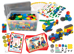 Конструктор STEM "Шестеренки" 800 деталей - fgospostavki.ru - Белово