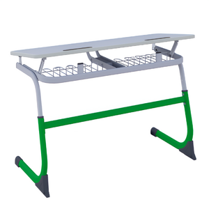 Парта SMARTY двухместная регулируемая по высоте (наклонная столешница) - fgospostavki.ru - Белово