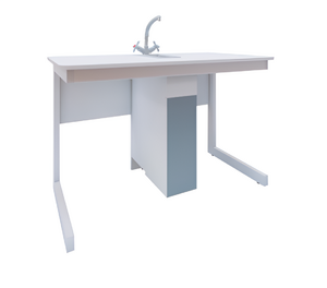 Стол ученический для кабинета химии двухместный - fgospostavki.ru - Белово