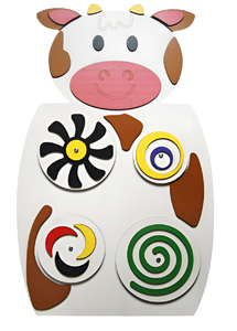 Бизиборд «Белая коровушка» - fgospostavki.ru - Белово