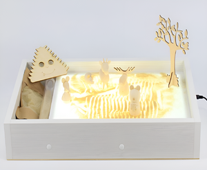 Световой планшет для рисования песком Белый - fgospostavki.ru - Белово